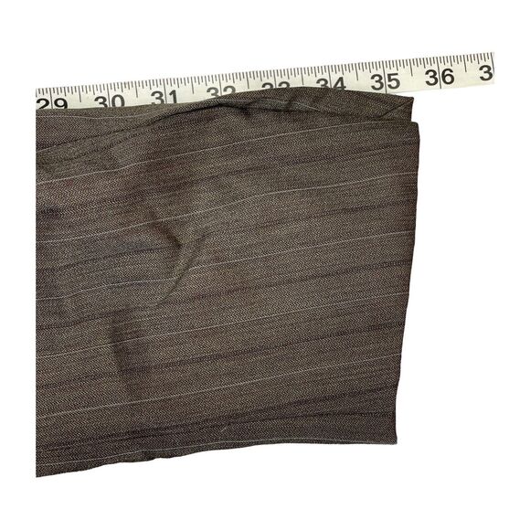 Hickey Freeman 100% Wool Brown Stripe 2 Button Blazer Sport Coat Size 40 Reg - Picture 6 of 10